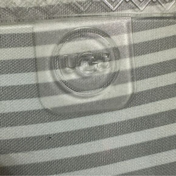 Ugg girls green stripe rain boots size 5 - Picture 3 of 7